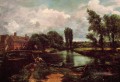 Ein WaterMill romantischer John Constable